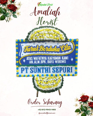 Papan Bunga Duka di Muara Dua